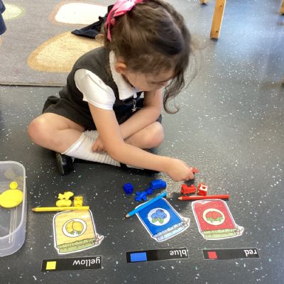 Sorting colours